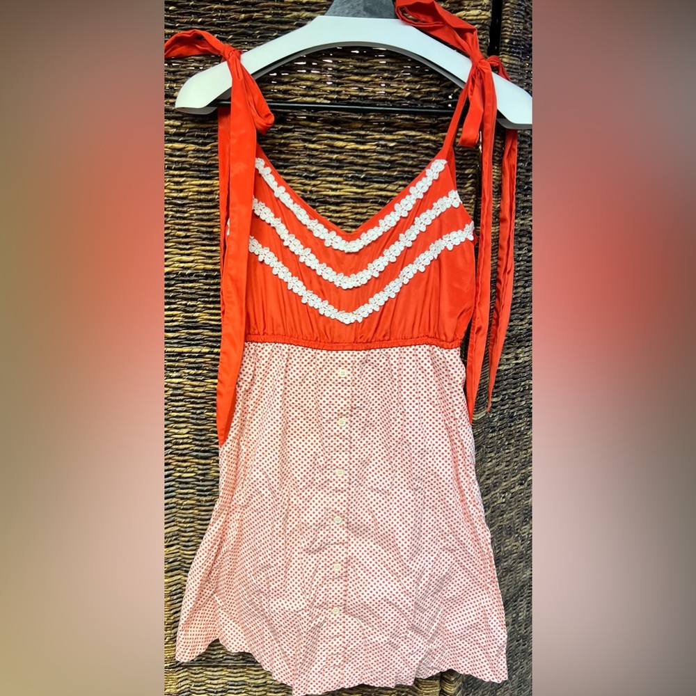 Judith March- Vintage‎ inspired Shoulder tie dress, Medium, Pre-Owned